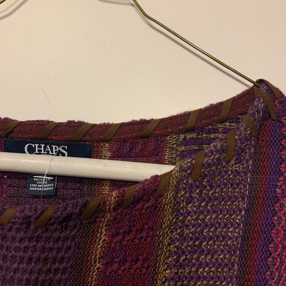 2/$50Chaps By Ralph Lauren Sweater Knit Top Size s - Picture 4 of 5